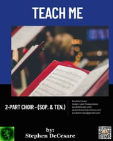 Teach Me Two-Part Mixed choral sheet music cover